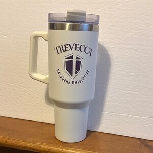 Trevecca Nazarene University White 40oz mug